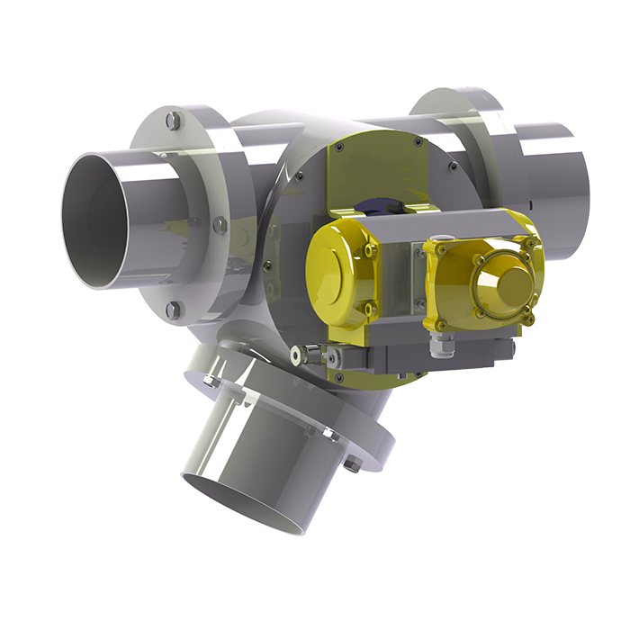 AKTÜATÖRLÜ YÖN KLAPESİ